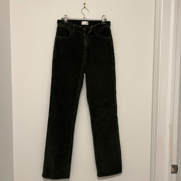 Wilfred Free Corduroy Pants in Forest Green size 4. - Picture 3 of 14